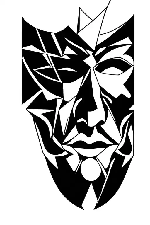 Tragedy And Comedy Masks