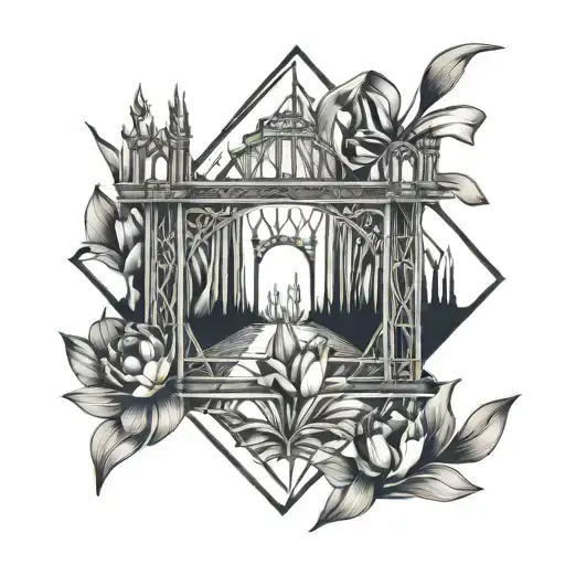 Tulip And Bridge