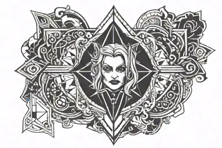 Harley Quinn Card Tarot