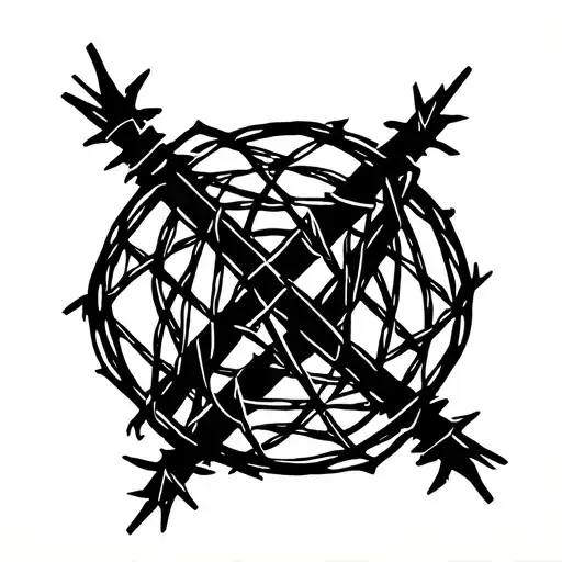 Barbed Wire Wrapped