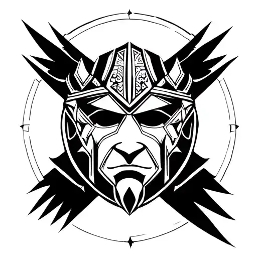 Mask Of The Viking Profet