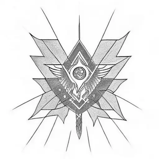 Phoenix Integrated Into Star Of David