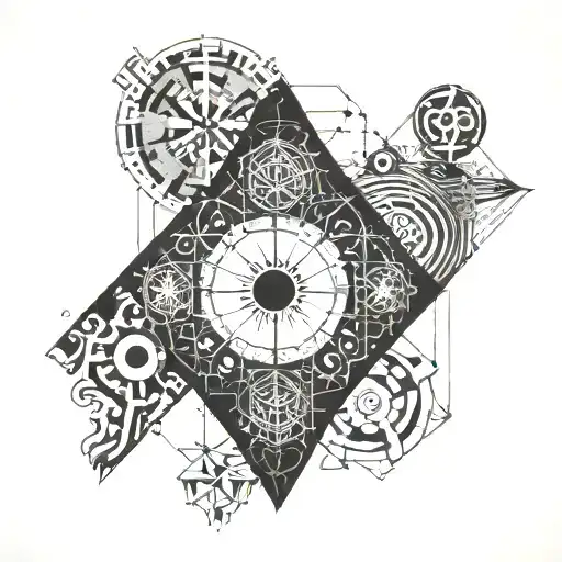 Accounting Symbols Surrounded