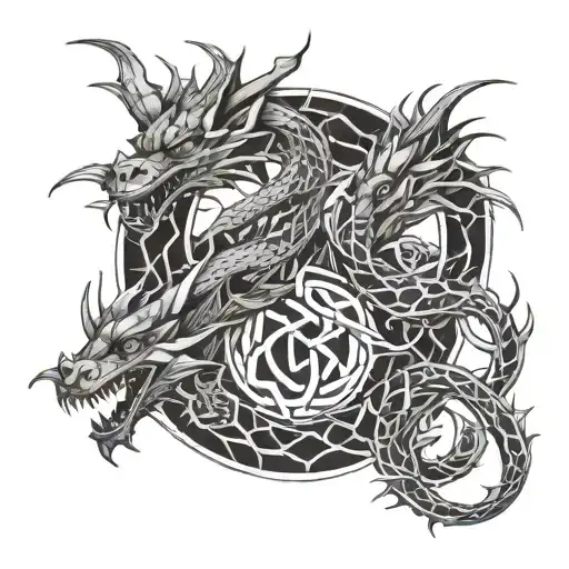 Dragons Intertwined