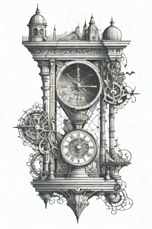 Sand Clock Tower