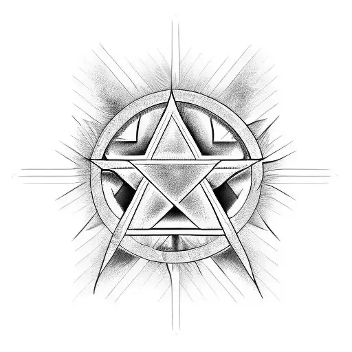 Phoenix Integrated Into Star Of David