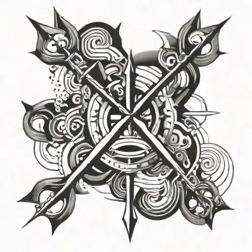 Poseidon's Trident Mixed