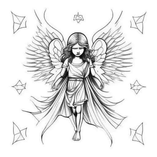 Angel On Saint Safia