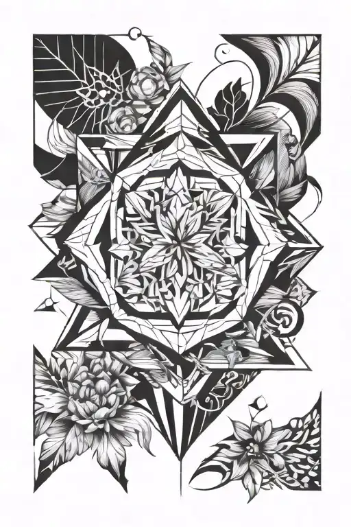 Geometric Tattoo That Will Cover