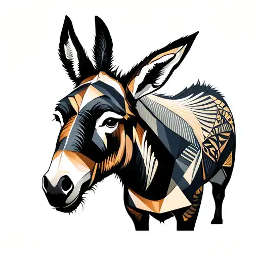 Donkey Looking