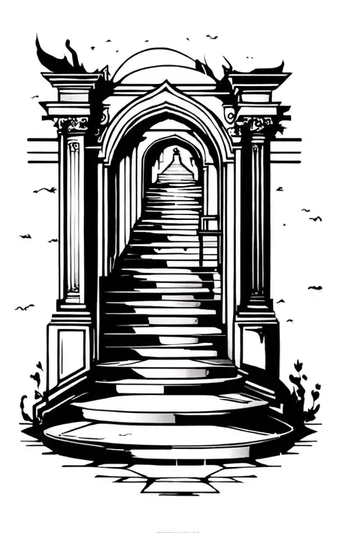 Heaven Gates And Stairs