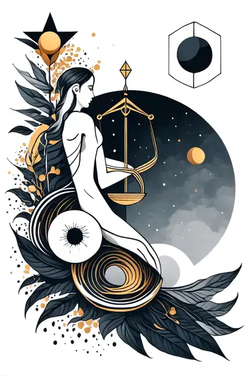 Libra Cancer Infinity Symbol