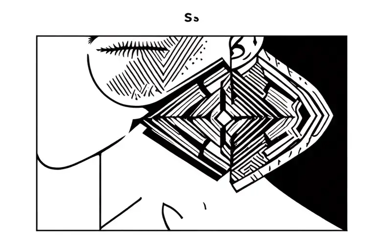 T And S On Neck C Section Scar