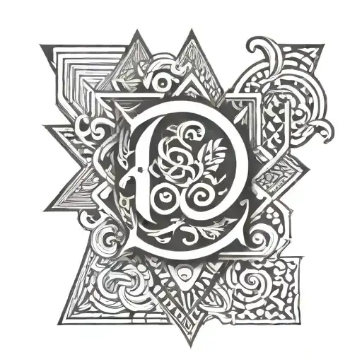 Letter C And A Tattoo Idea Combining