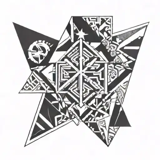 Minimalist Leg Tattoo Design Roman