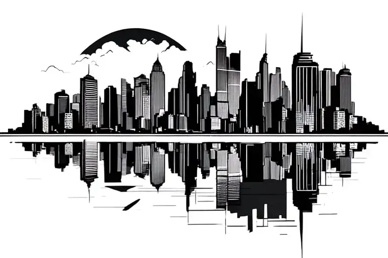 Denver City Skyline