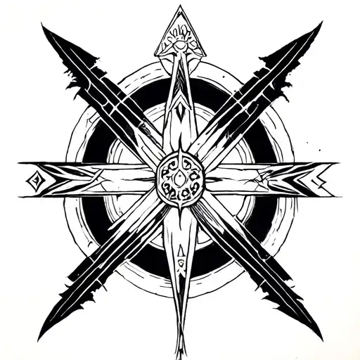 Lord Of The Rings Inspired Tattoo Design Inspired
