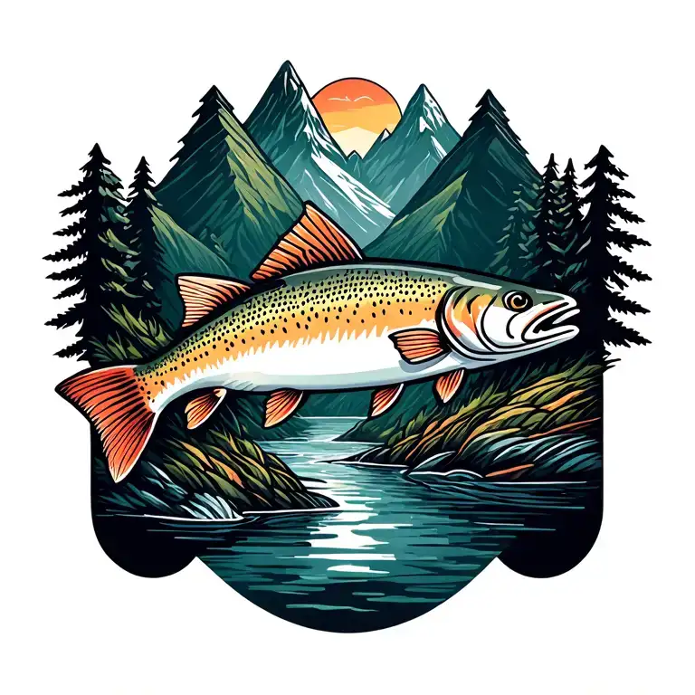 Nature Mountain Trout