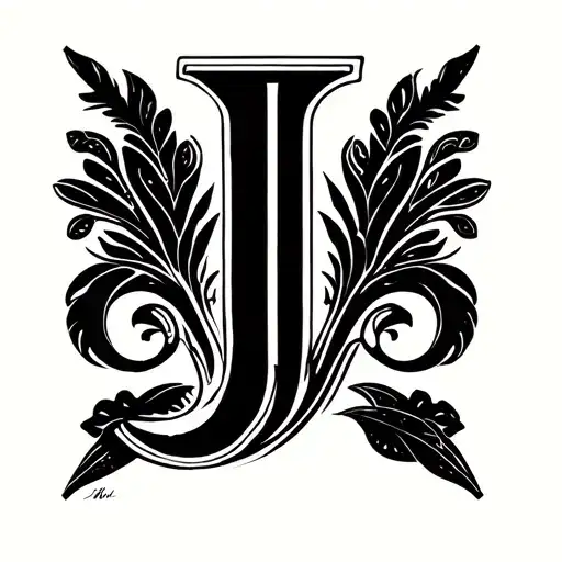 Ornamental Letter J