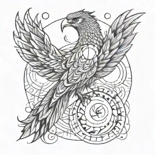 Pheonix And Moon Phases