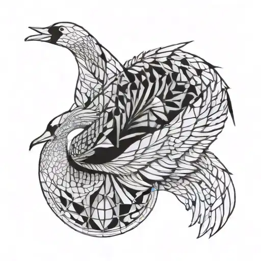 2 Swan Stay Strong