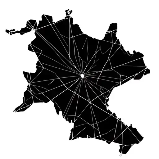 Trinidad Map Outline With Coordinates