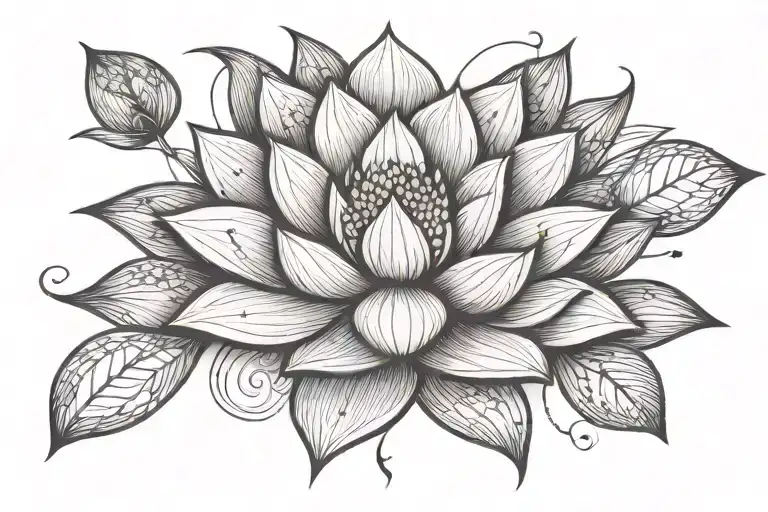 Symbol Lotus Flower