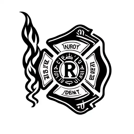 Fire Department And Medicine Combined