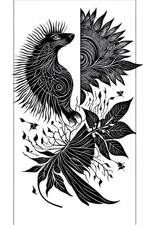 Visual Representation Of The Bible In The Form Of Animals And Nature