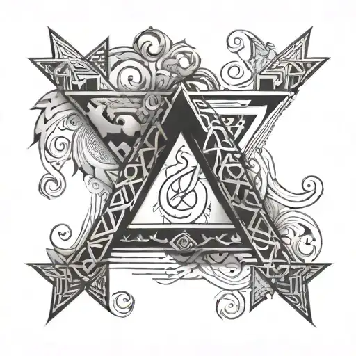 Alfabet Letters J N K S D
