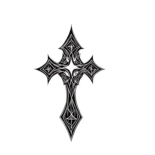 Gothic Style Cross