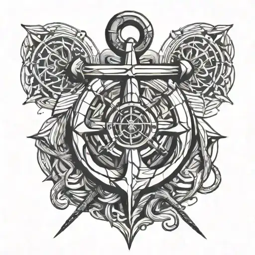 Anchor With Psalm 23 Verse