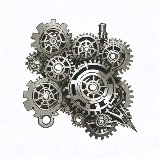 Ct Scan Machine With Gears