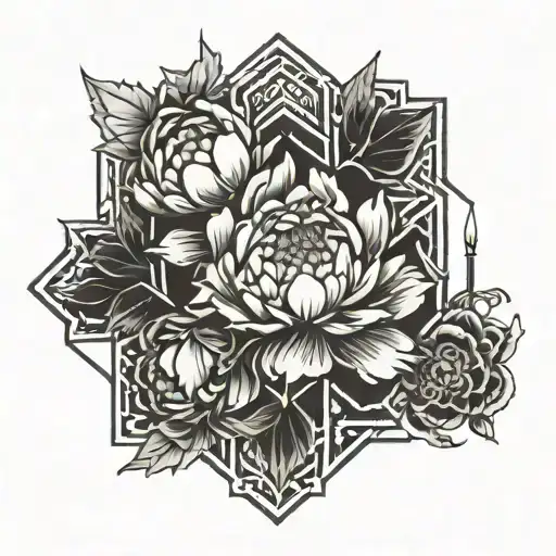 Peony Fineline Chandelier Design