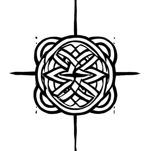 Never Ending Knot Circle