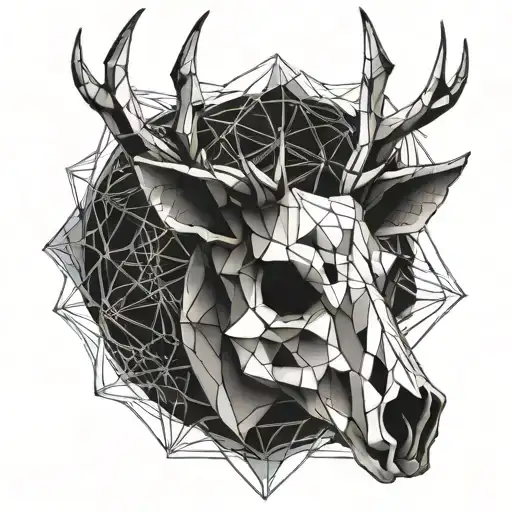 Stag Skull