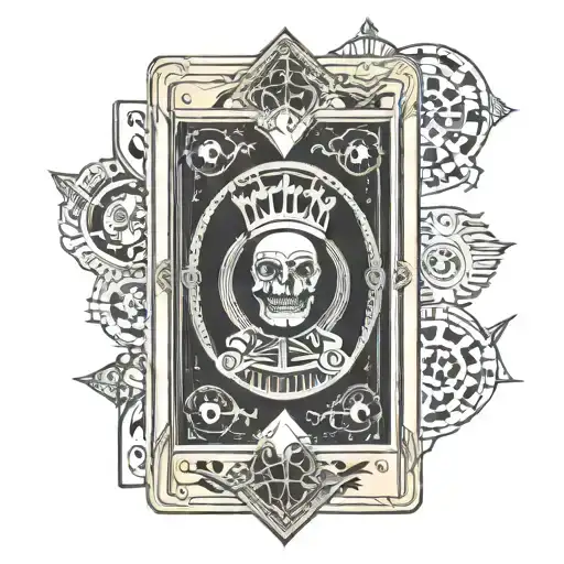 Poker Tarot Card Hierophant Tarot