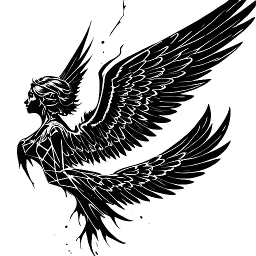Fallen Angel Broken Wings