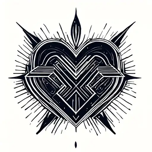 D And F Heart