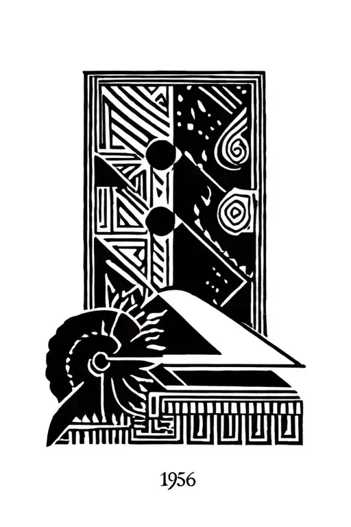 Ghorab With The Date Of 1956