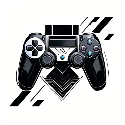 Play Station Logo Integrated