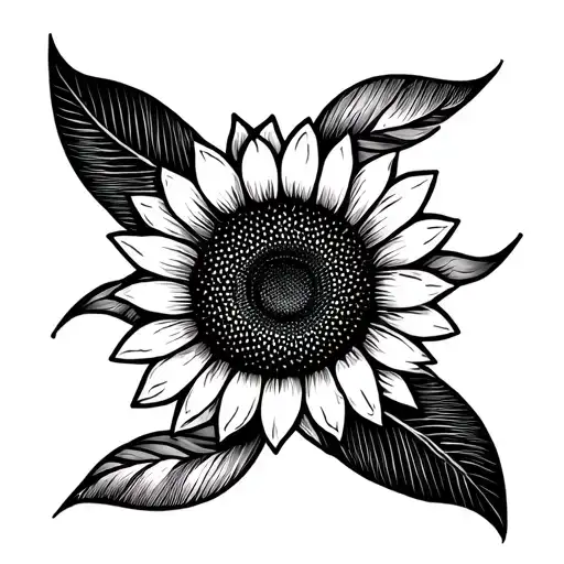 You Are My Sunshine Sunflower Intertwined