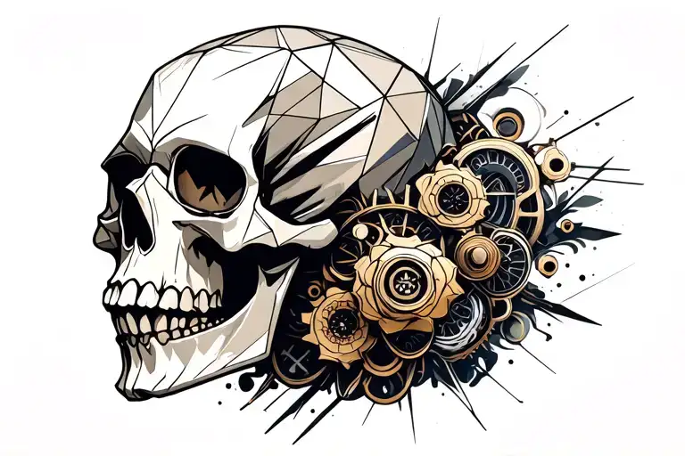 Steampunk Skull