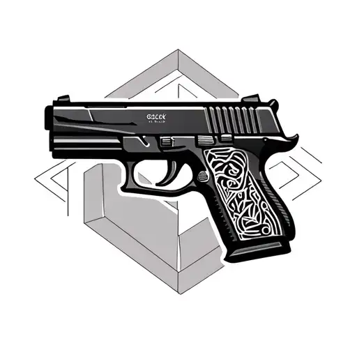 Tak I Pistolet Glock 17
