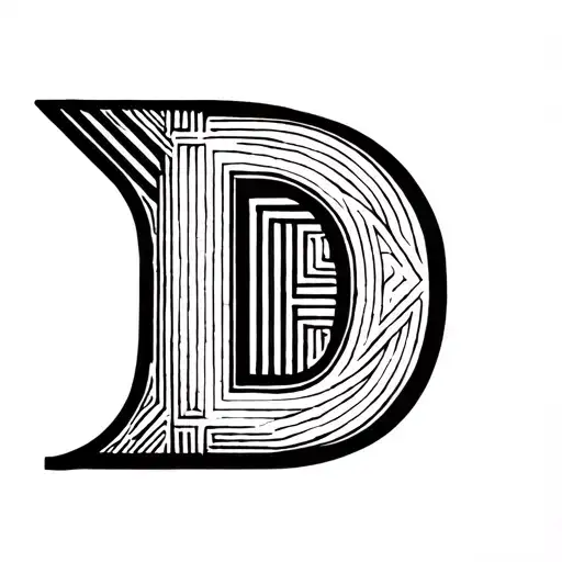 Letter D
