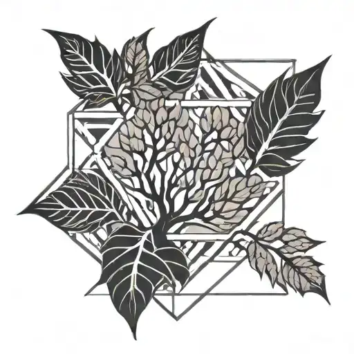 Burning Bush From The Story Of Moses