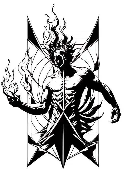 Prometheus Stealing Fire