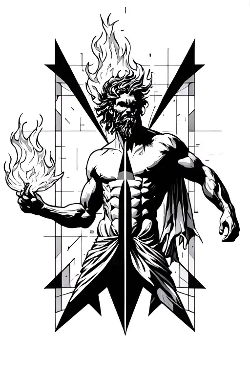 Prometheus Stealing Fire