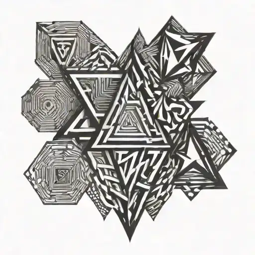 Crseven Pointed Start Straight Line