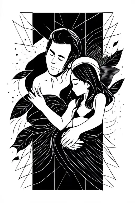 Father Daughter Holding Hands